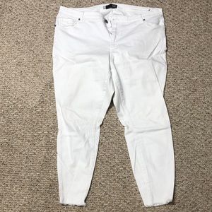 Kut from the kloth Donna ankle pant sz 20. White